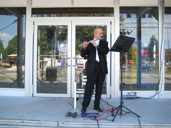 The Morse Code Flautist